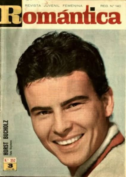 SELECCION ROMANTICA magazine side cover Issue 252  July 1966