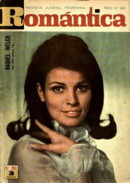 SELECCION ROMANTICA magazine side cover Issue 253  August 1966