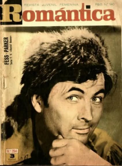 SELECCION ROMANTICA magazine side cover Issue 254  August 1966