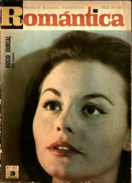 SELECCION ROMANTICA magazine side cover Issue 257  September 1966