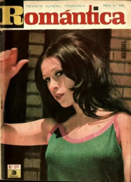 SELECCION ROMANTICA magazine side cover Issue 277  January 1967
