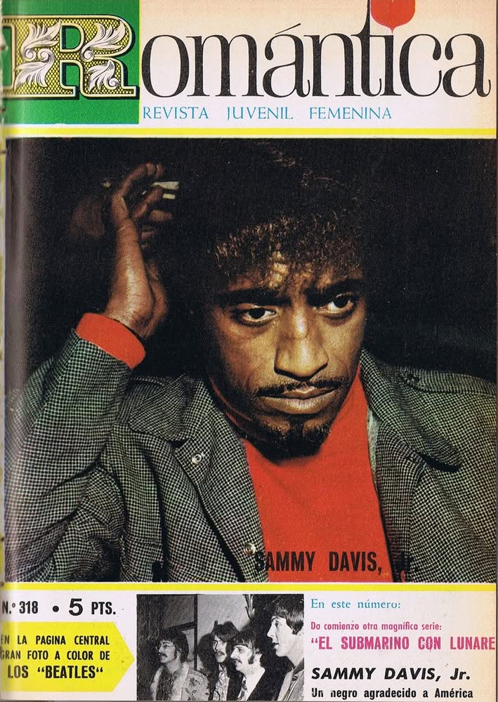 SELECCION ROMANTICA magazine side cover Issue 318   1967