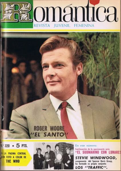 SELECCION ROMANTICA magazine side cover Issue 320   1967