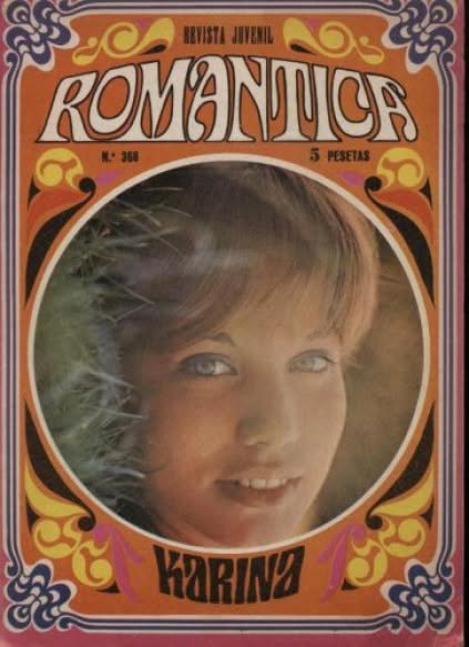 SELECCION ROMANTICA magazine side cover Issue 368  October 1968