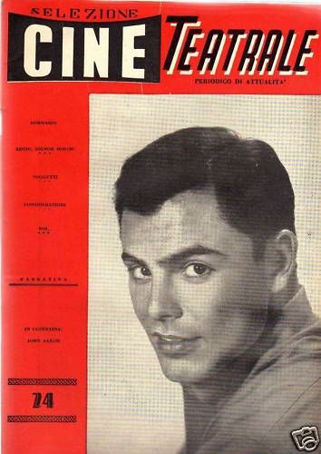 SELEZIONE CINE TEATRALE magazine side cover Issue 24  1960