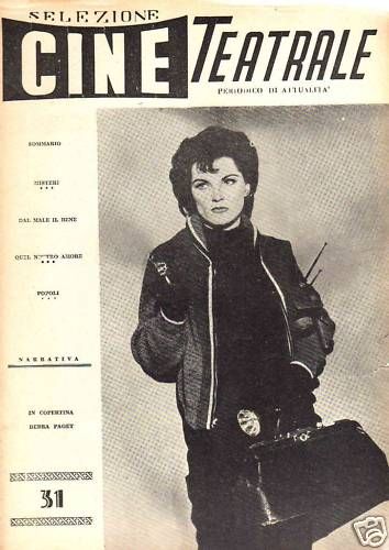 SELEZIONE CINE TEATRALE magazine side cover Issue 31  1960