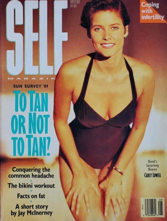 SELF USA magazine side cover  May 1989