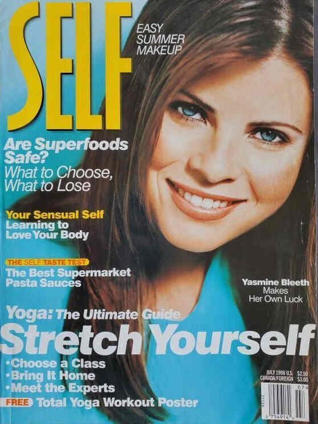 SELF USA magazine side cover  July 1998