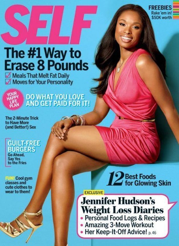 SELF USA magazine side cover  September 2011