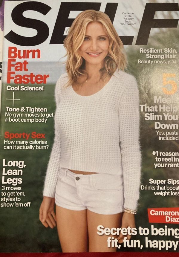 SELF USA magazine side cover  February 2014