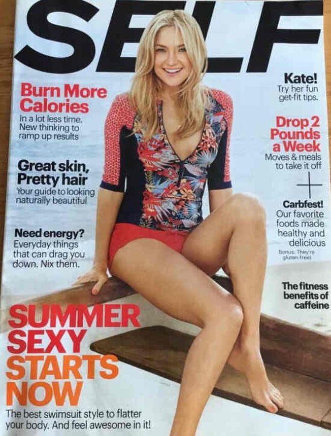 SELF USA magazine side cover  May 2014