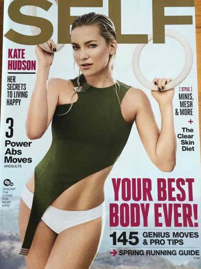 SELF USA magazine side cover  March 2016
