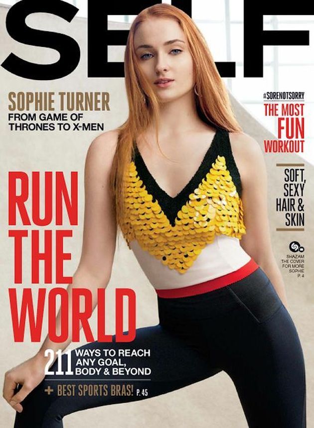 SELF USA magazine side cover  June 2016