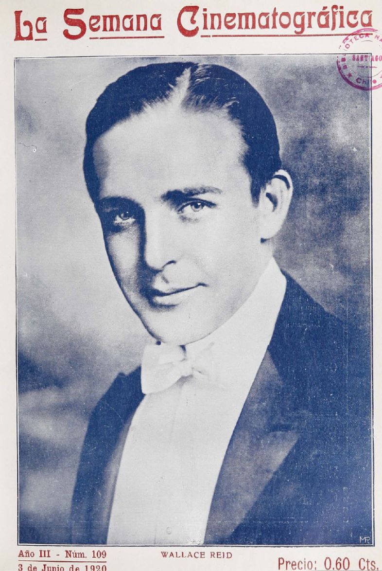 SEMANA CINEMATOGRAFICA | LA magazine side cover  Vol 3 No  109 3 June 1920