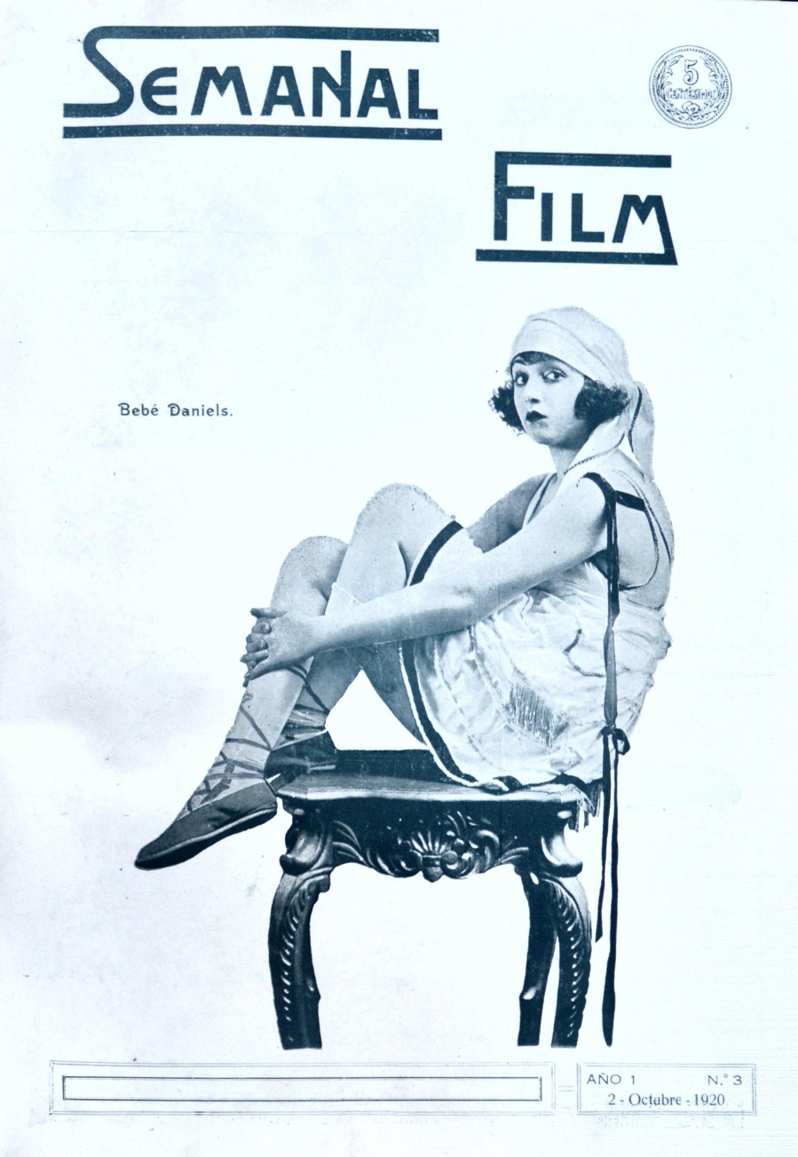 SEMANAL FILM magazine side cover Issue 3 2 October 1920