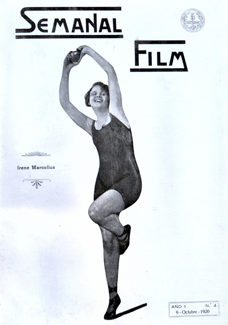 SEMANAL FILM magazine side cover Issue 4 9 October 1920