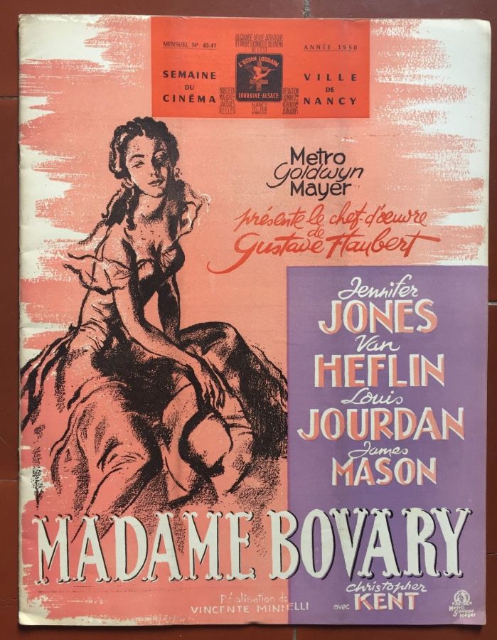 SEMAINE DU CINEMA magazine side cover Issue 40-1   1950