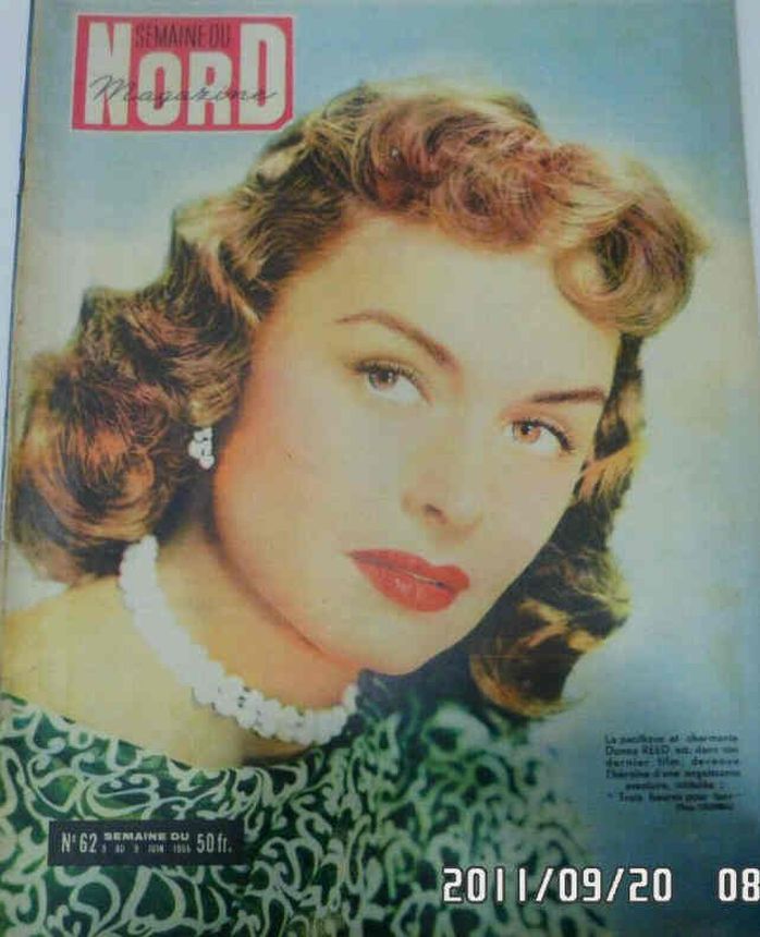 SEMAINE DU NORD MAGAZINE magazine side cover Issue 62 3 June 1955