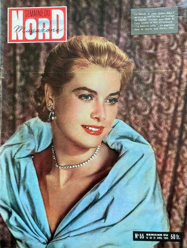 SEMAINE DU NORD MAGAZINE magazine side cover Issue 55 15 April 1956