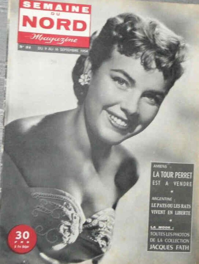 SEMAINE DU NORD MAGAZINE magazine side cover Issue 24 9 September 1954