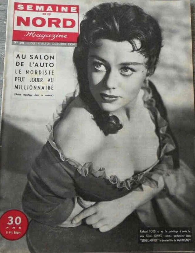 SEMAINE DU NORD MAGAZINE magazine side cover Issue 29 14 October 1954