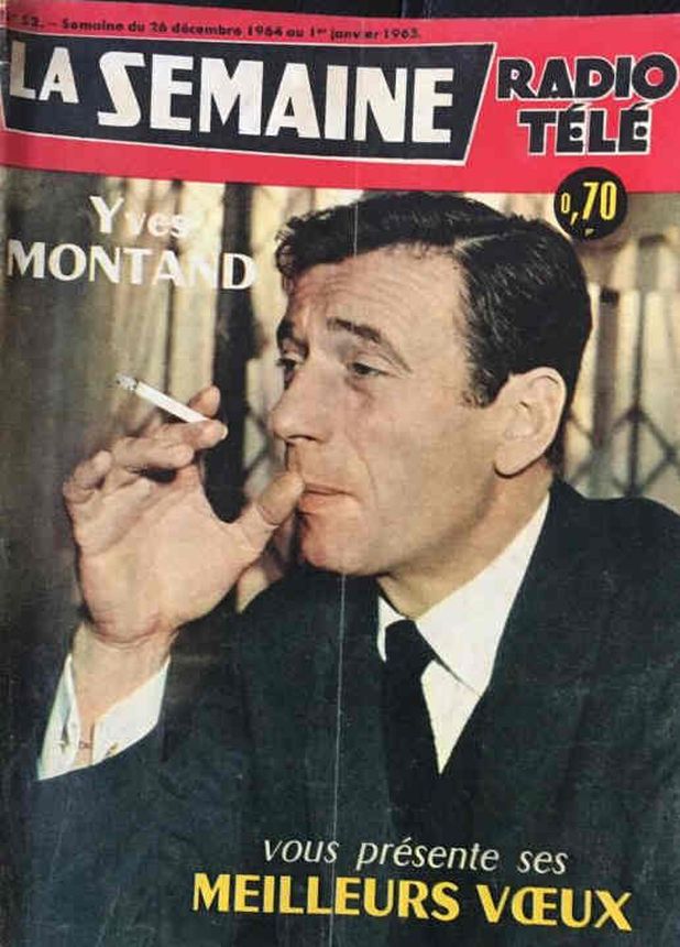 LA SEMAINE RADIO TELE magazine side cover Issue 52 26 December 1964