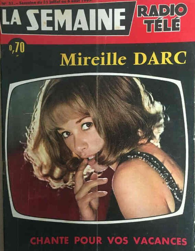 LA SEMAINE RADIO TELE magazine side cover Issue 31 31 July 1965