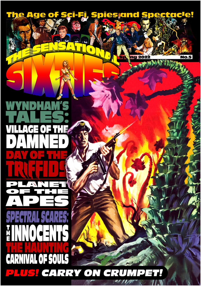 SENSATIONAL SIXTIES magazine side cover Issue 5 Spring 2022