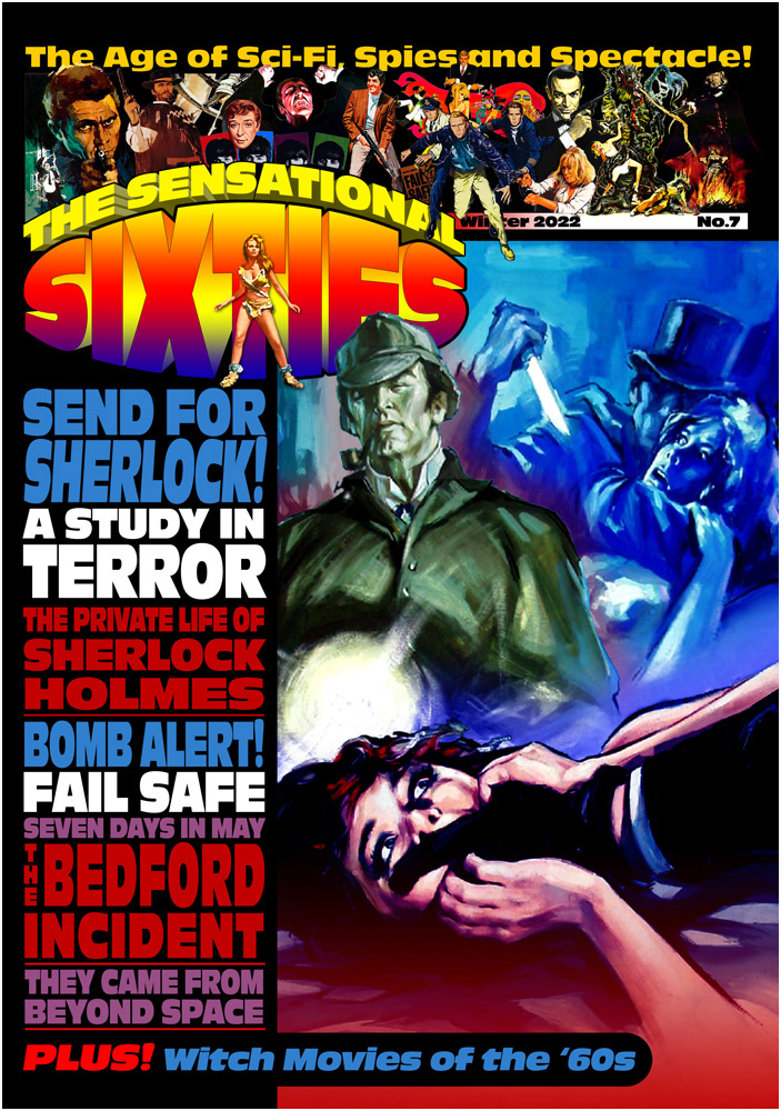 SENSATIONAL SIXTIES magazine side cover Issue 7 Winter 2022