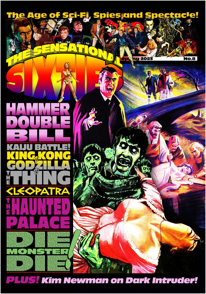 SENSATIONAL SIXTIES magazine side cover Issue 8 Spring 2023
