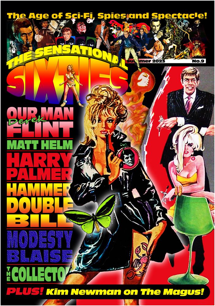 SENSATIONAL SIXTIES magazine side cover Issue 9 Summer 2023