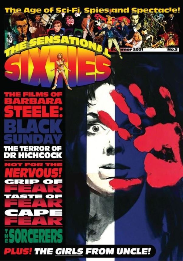 SENSATIONAL SIXTIES magazine side cover Issue 3 Summer 2021
