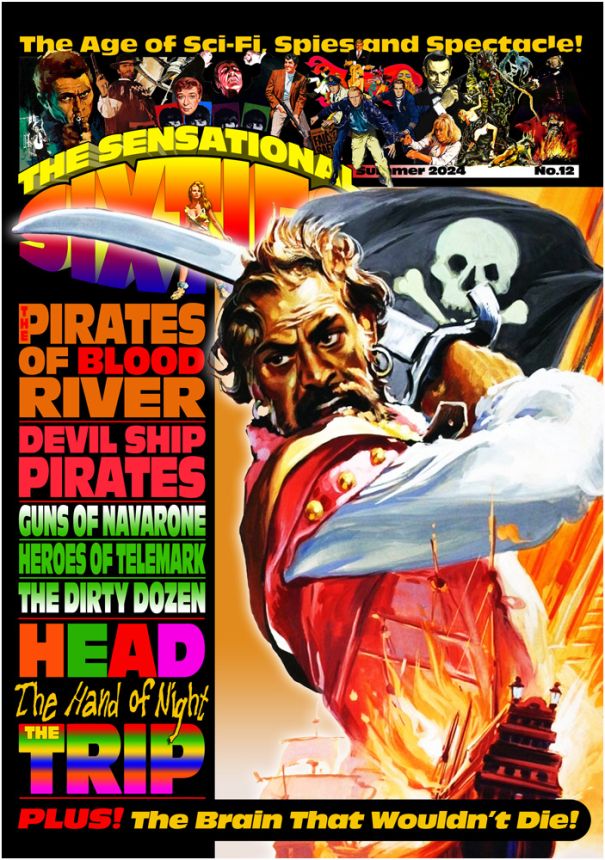 SENSATIONAL SIXTIES magazine side cover Issue 12 Summer 2024