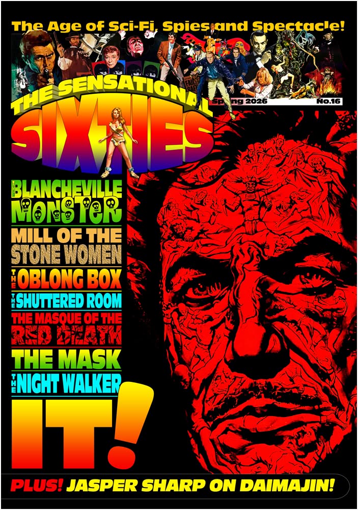 SENSATIONAL SIXTIES magazine side cover Issue 16 Spring 2026