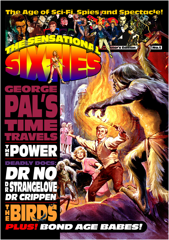 SENSATIONAL SIXTIES magazine side cover Issue 1 Fall 2020