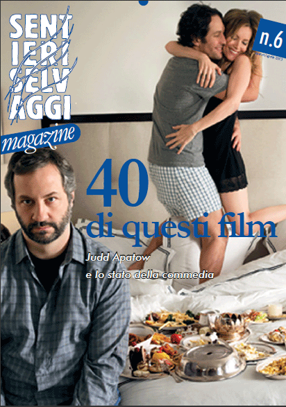 SENTIERI SELVAGGI magazine side cover Issue 6 March/April 2013