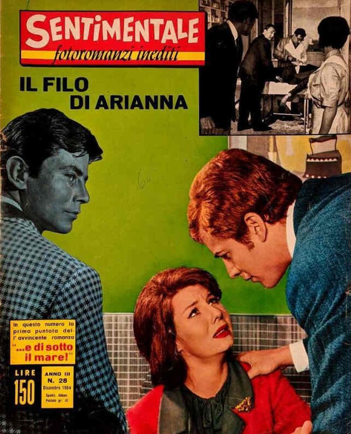 SENTIMENTALE magazine side cover Issue 28  December 1964