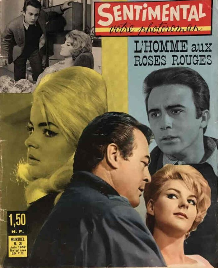SENTIMENTAL magazine side cover Issue 3  June 1962