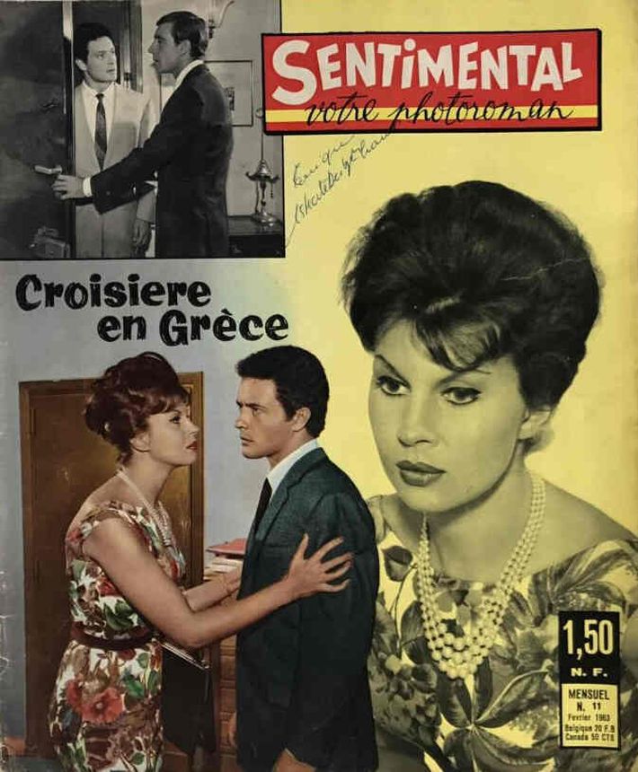 SENTIMENTAL magazine side cover Issue 11  February 1963