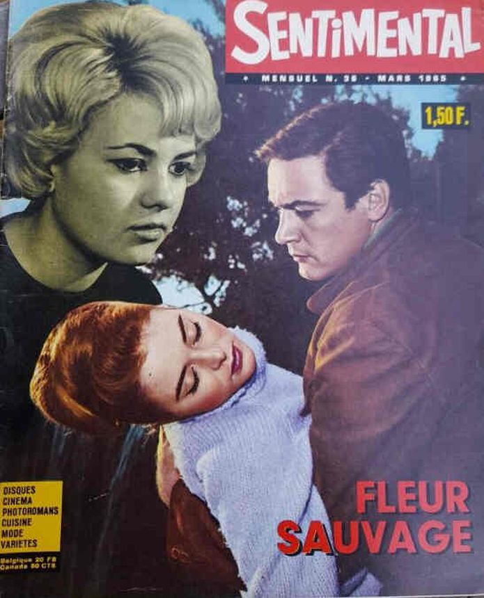 SENTIMENTAL magazine side cover Issue 36  March 1965