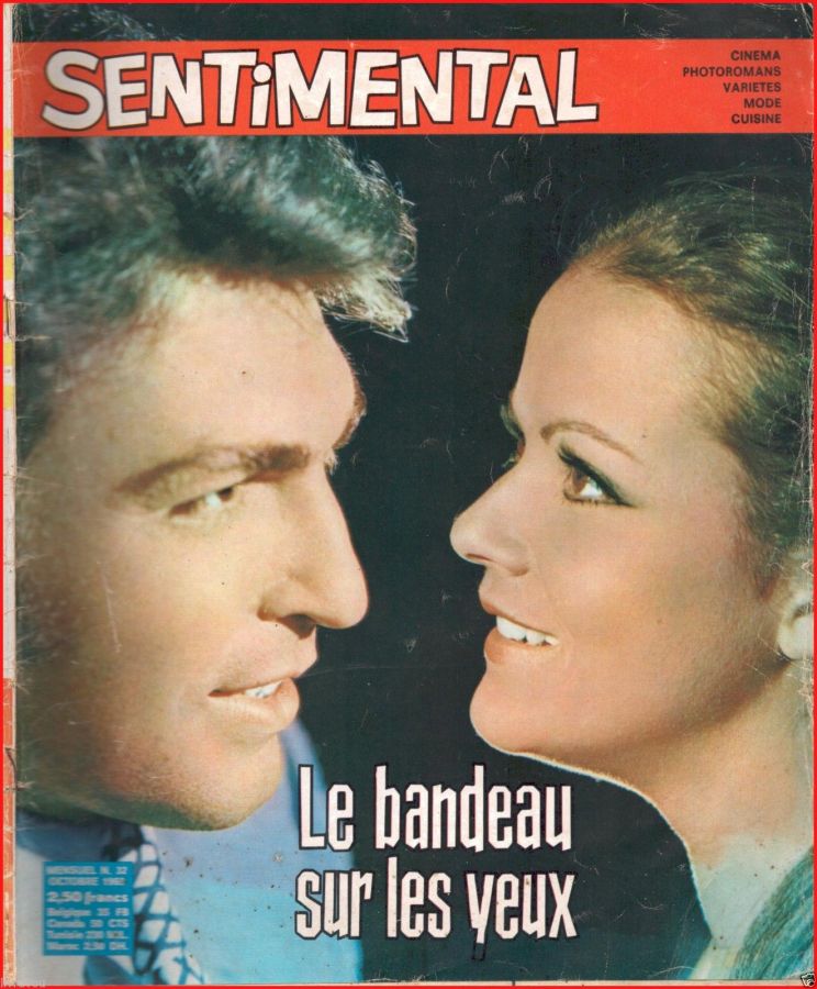 SENTIMENTAL magazine side cover Issue 32  October 1969