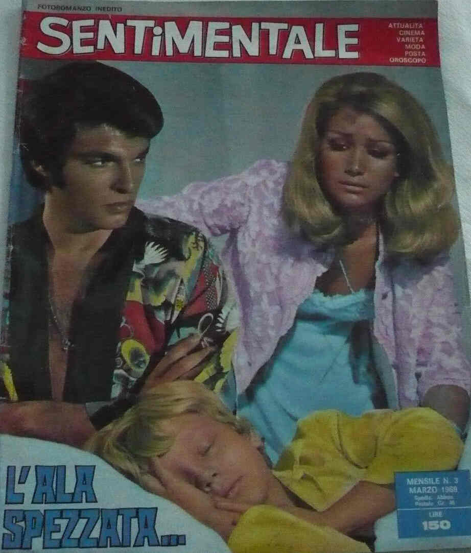 SENTIMENTALE magazine side cover March 1969