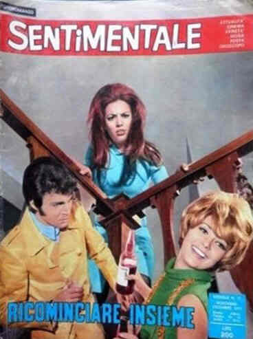 SENTIMENTALE magazine side cover November 1971