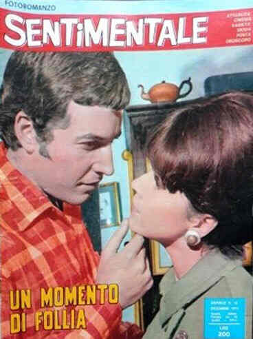 SENTIMENTALE magazine side cover December 1971