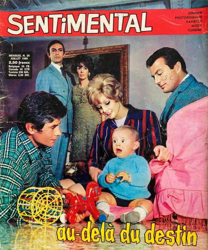 SENTIMENTAL magazine side cover Issue 29  July 1964