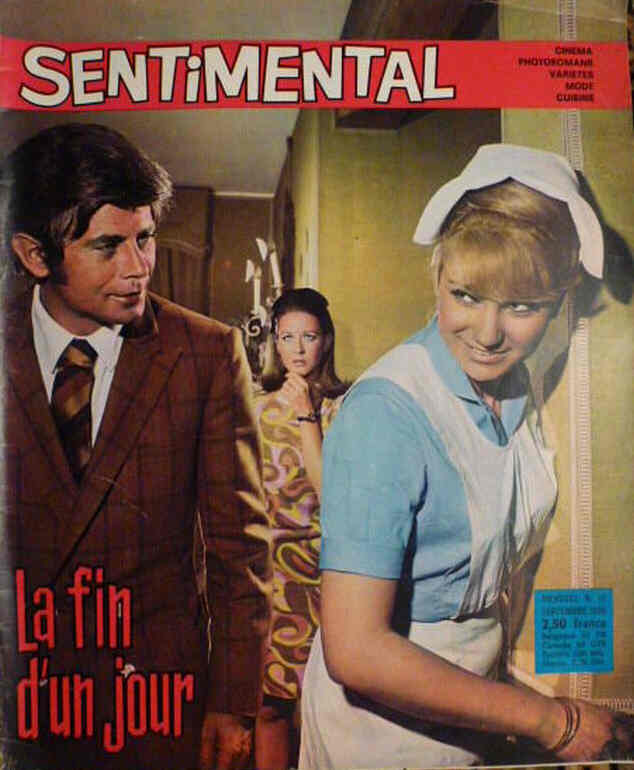 SENTIMENTAL magazine side cover Issue 19  September 1968