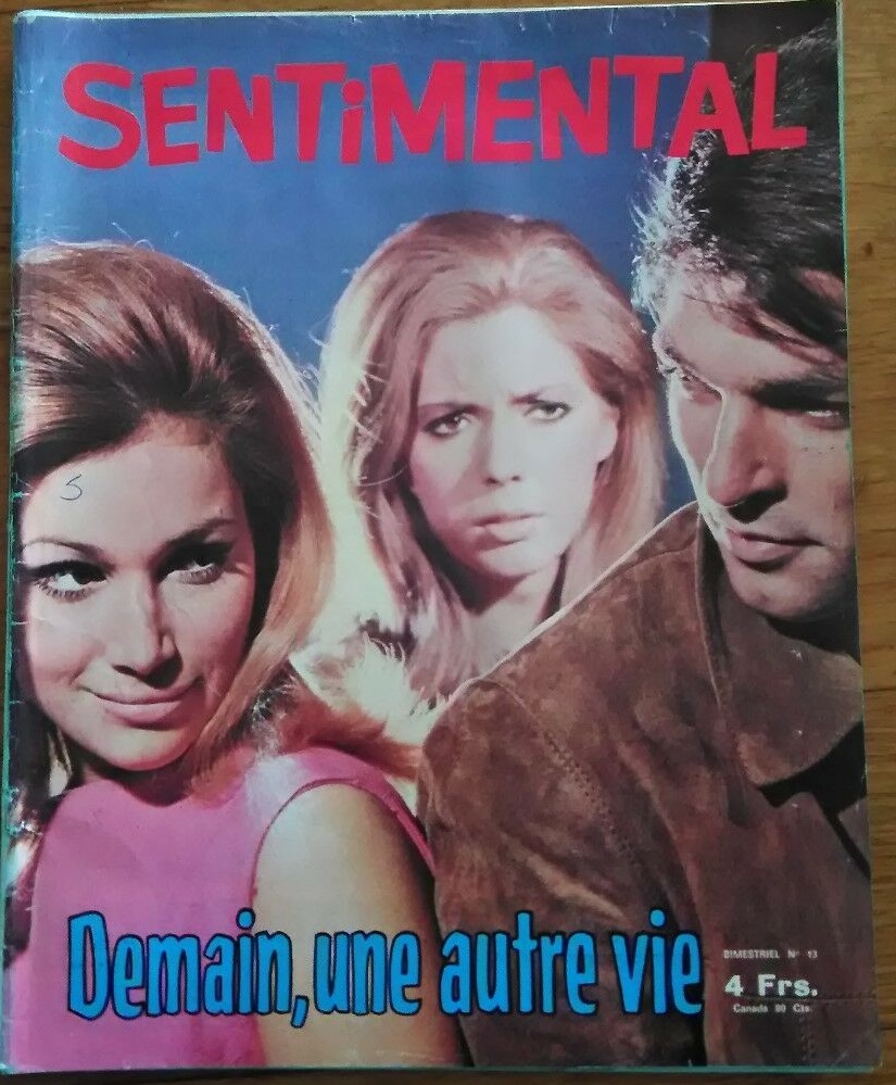 SENTIMENTAL magazine side cover Issue 13   1963