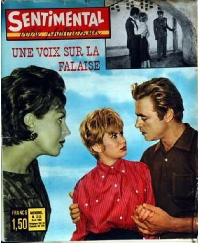 SENTIMENTAL magazine side cover Issue 25 1 April 1964