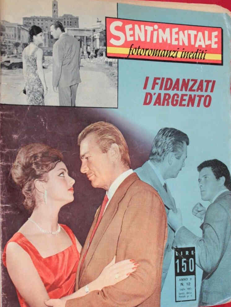 SENTIMENTALE magazine side cover  July 1963