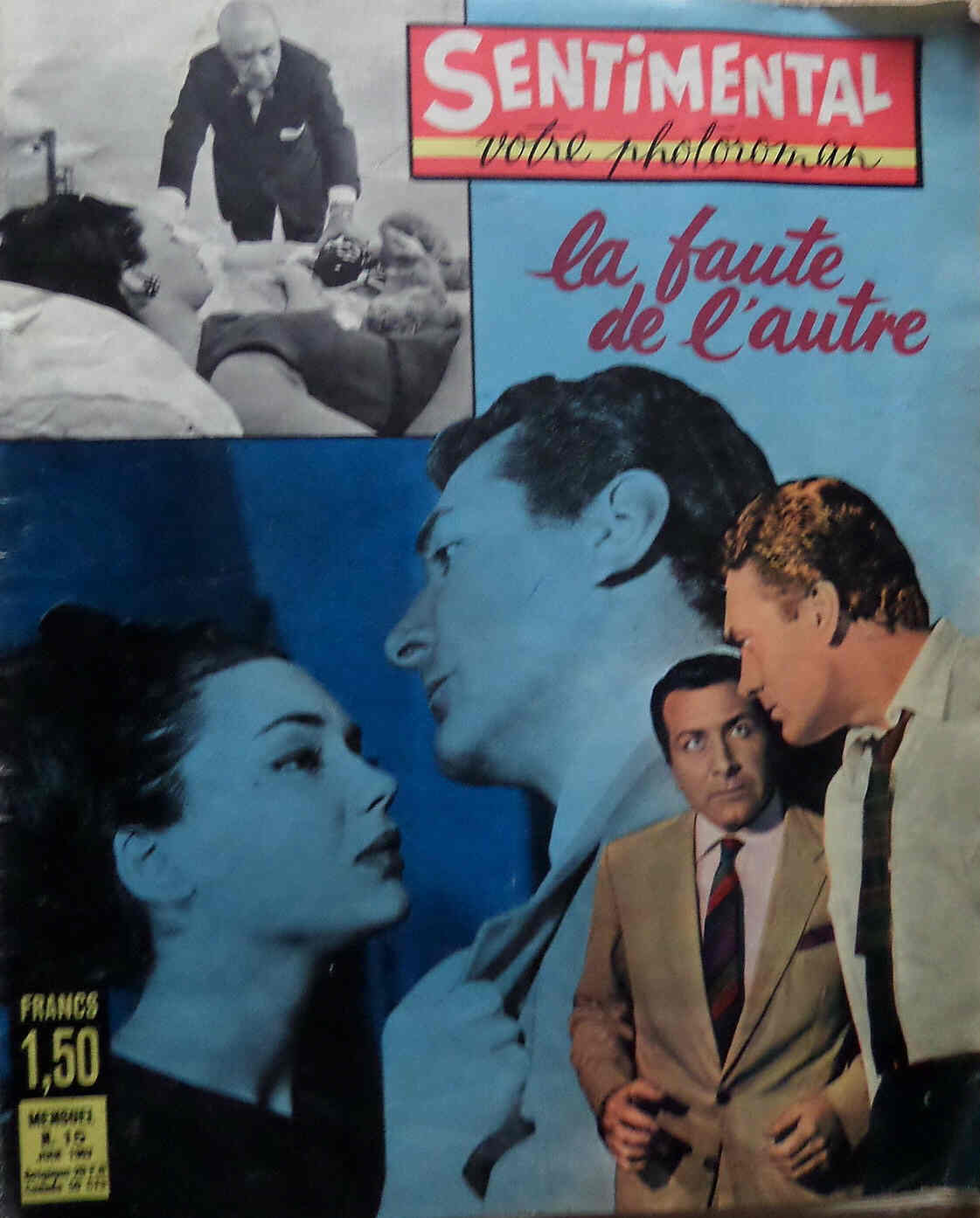 SENTIMENTAL magazine side cover Issue 15 June 1963